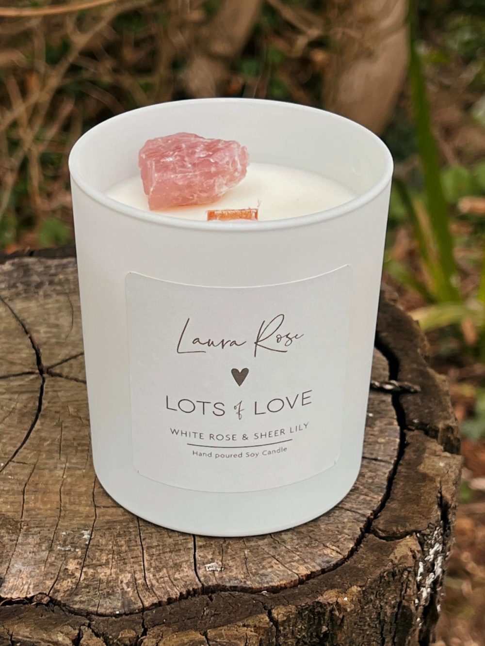 Laura Rose Lifestyle - Lots of Love Candle